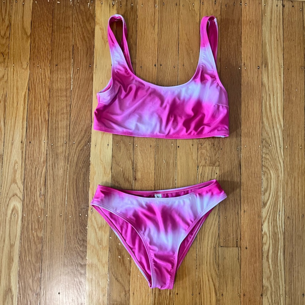 Mosmann Australia Pink Tie Dye Bikini Set